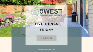 Five Things Friday Backyard Photo